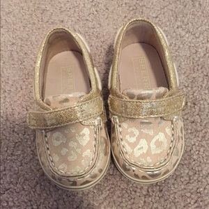 Infant girls Sperry Top Siders